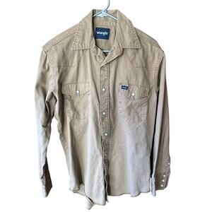 Men's Wrangler® Classic Denim Western Snap Shirt